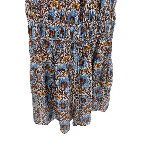 Ulla Johnson Orla Floral Romper in Caspia - Picture 7 of 16